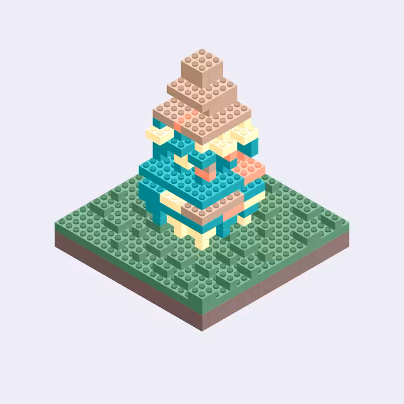 Plastic Town I #124