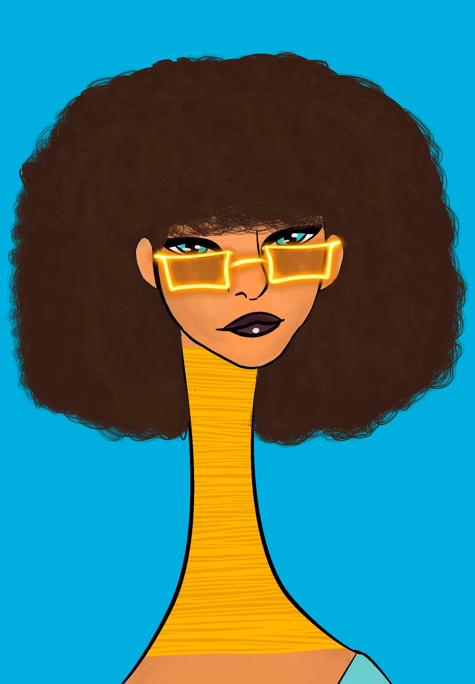 Long Neckie Ladies: Long Neckie Lady #3171