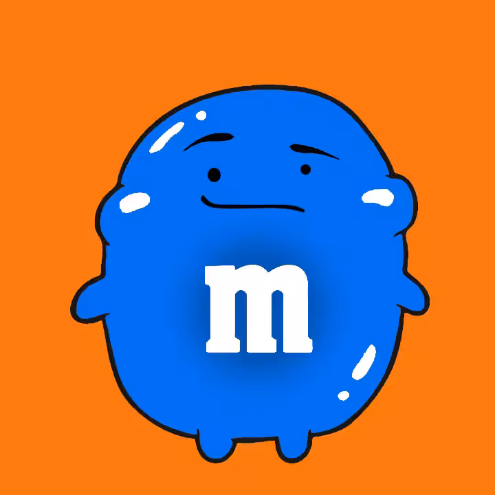 Blue M&M TezTato