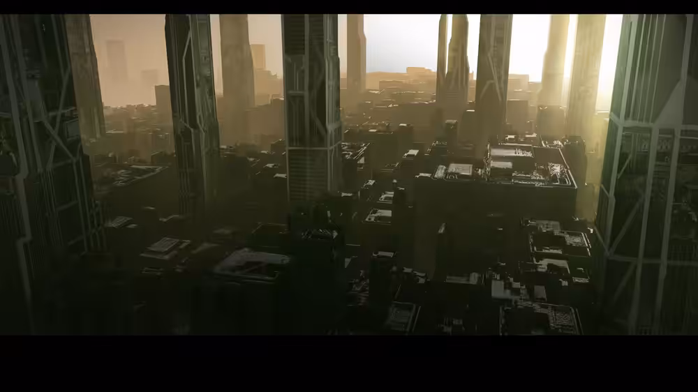 Sci-Fi Cityscape