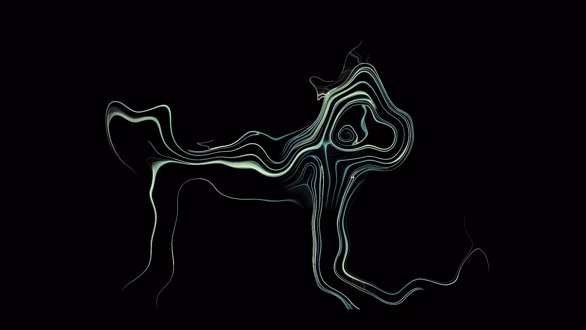neonCreatures_07 (the baboon)