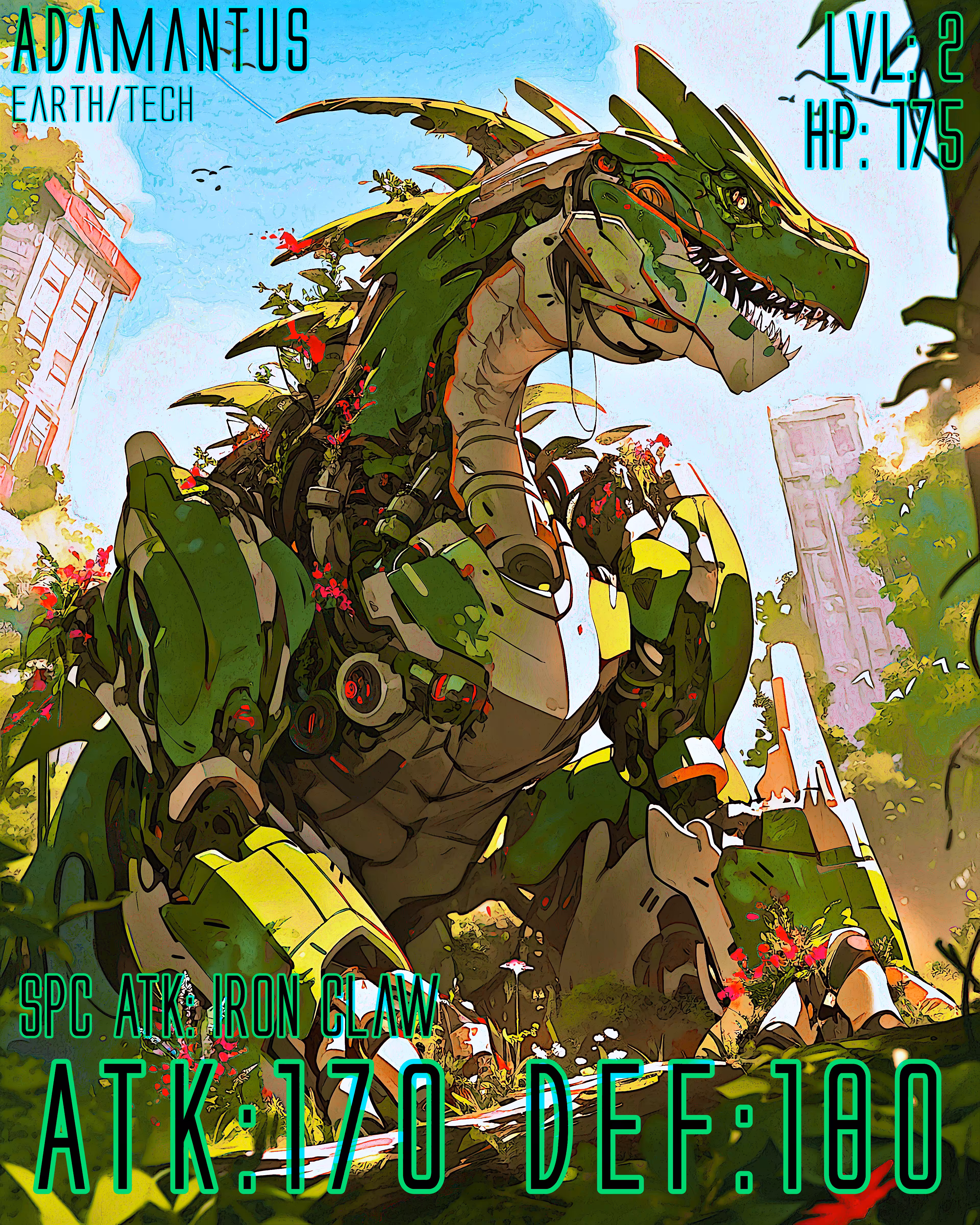 🌱🤖Adamantus🤖🌱 LVL 1 - #005