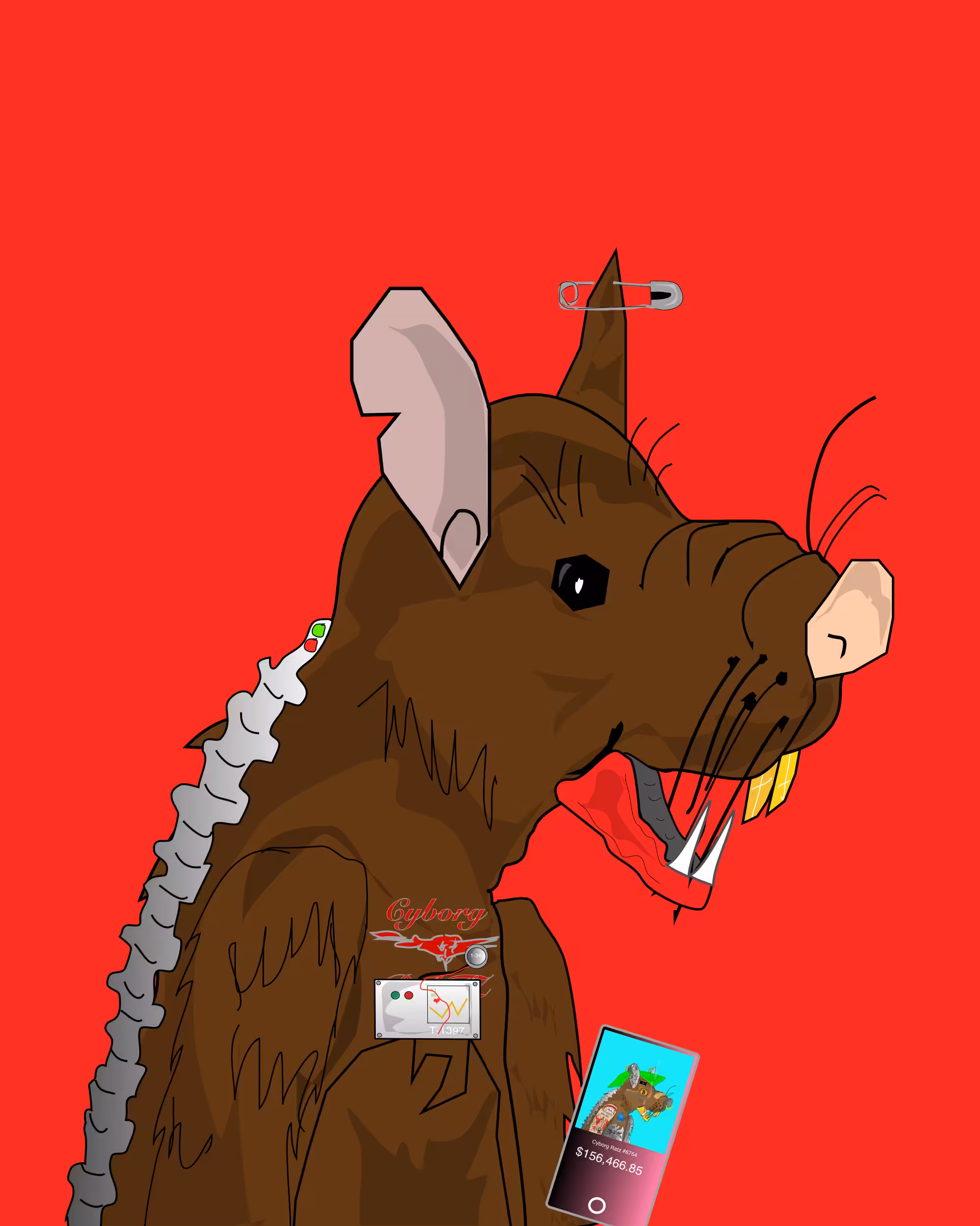 🤖 Cyborg RATZ 🐀 #426