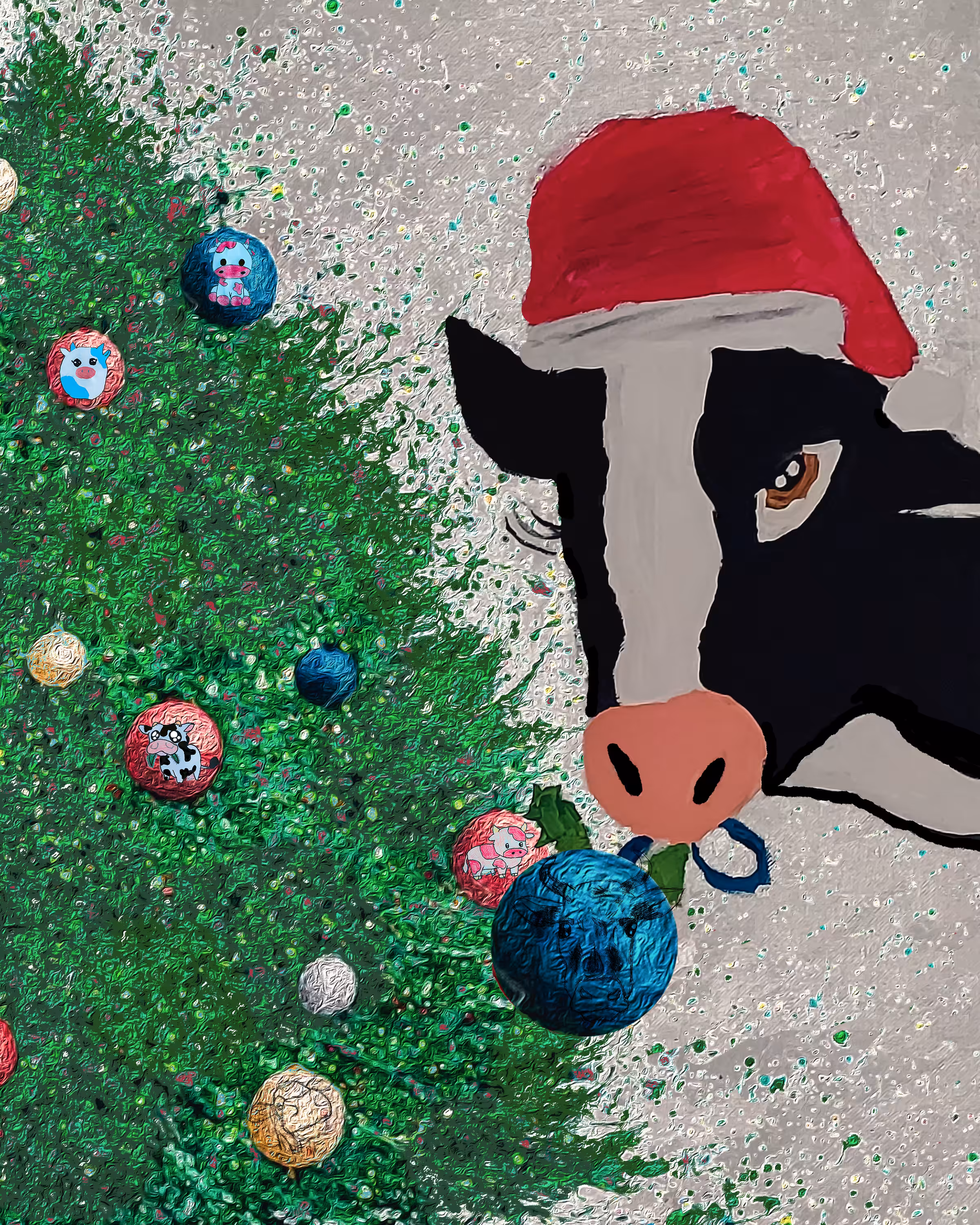 Christmas Cow