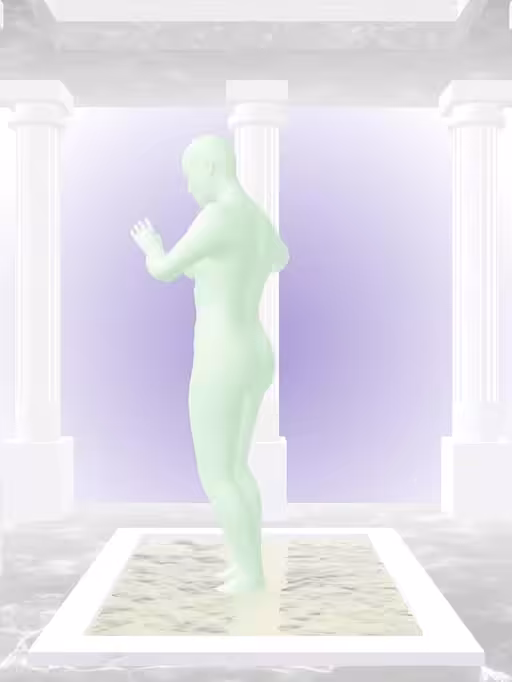 HeavenComputer: The Robotic Normie Green Woman #3193