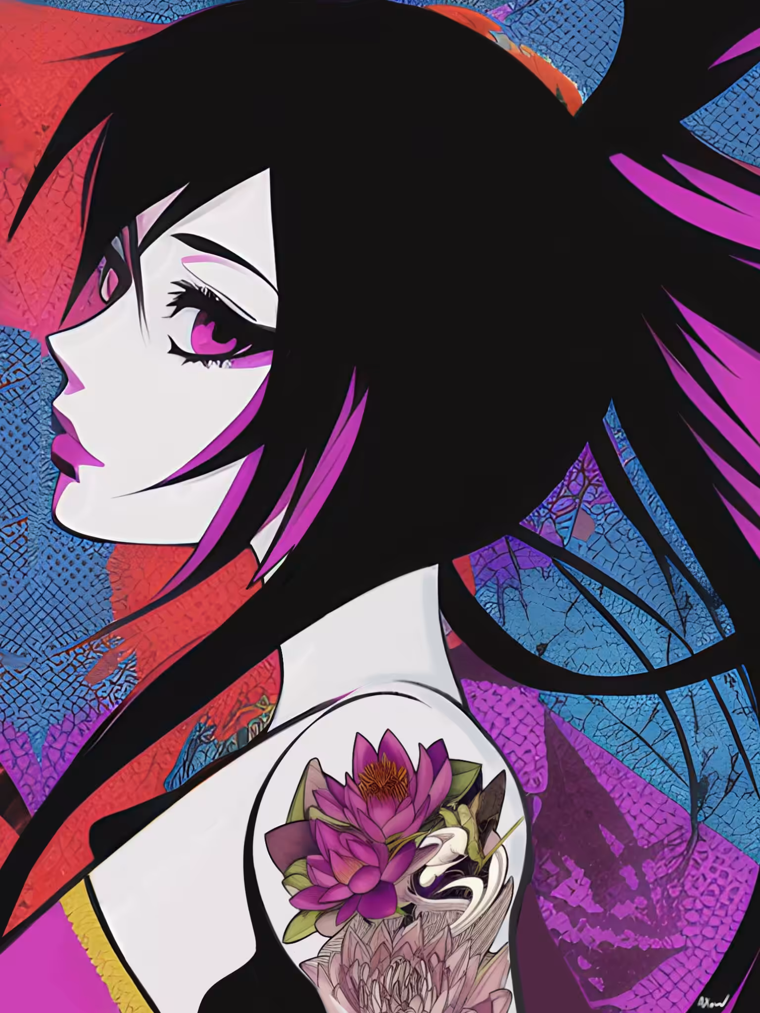 violet lotus