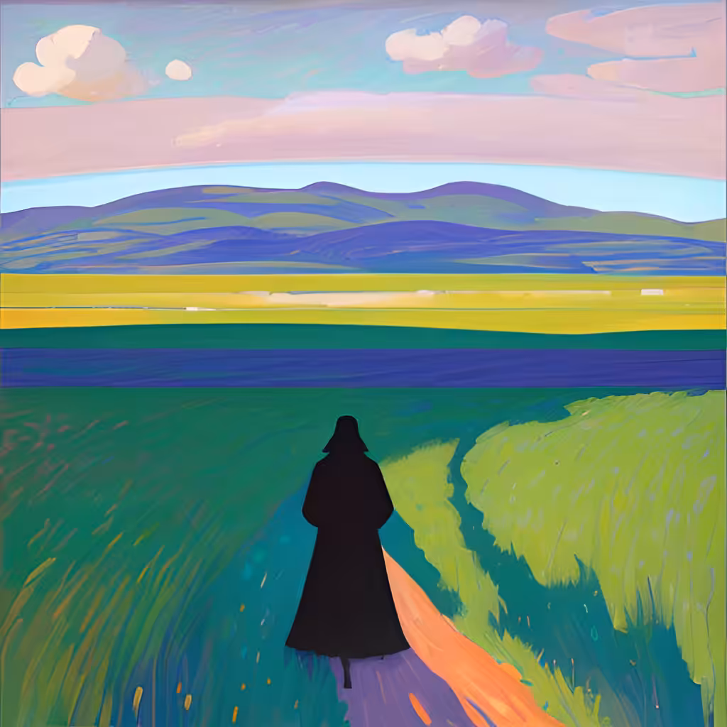 Art in the Age of AI: Page 276 - Isolation in Nature
