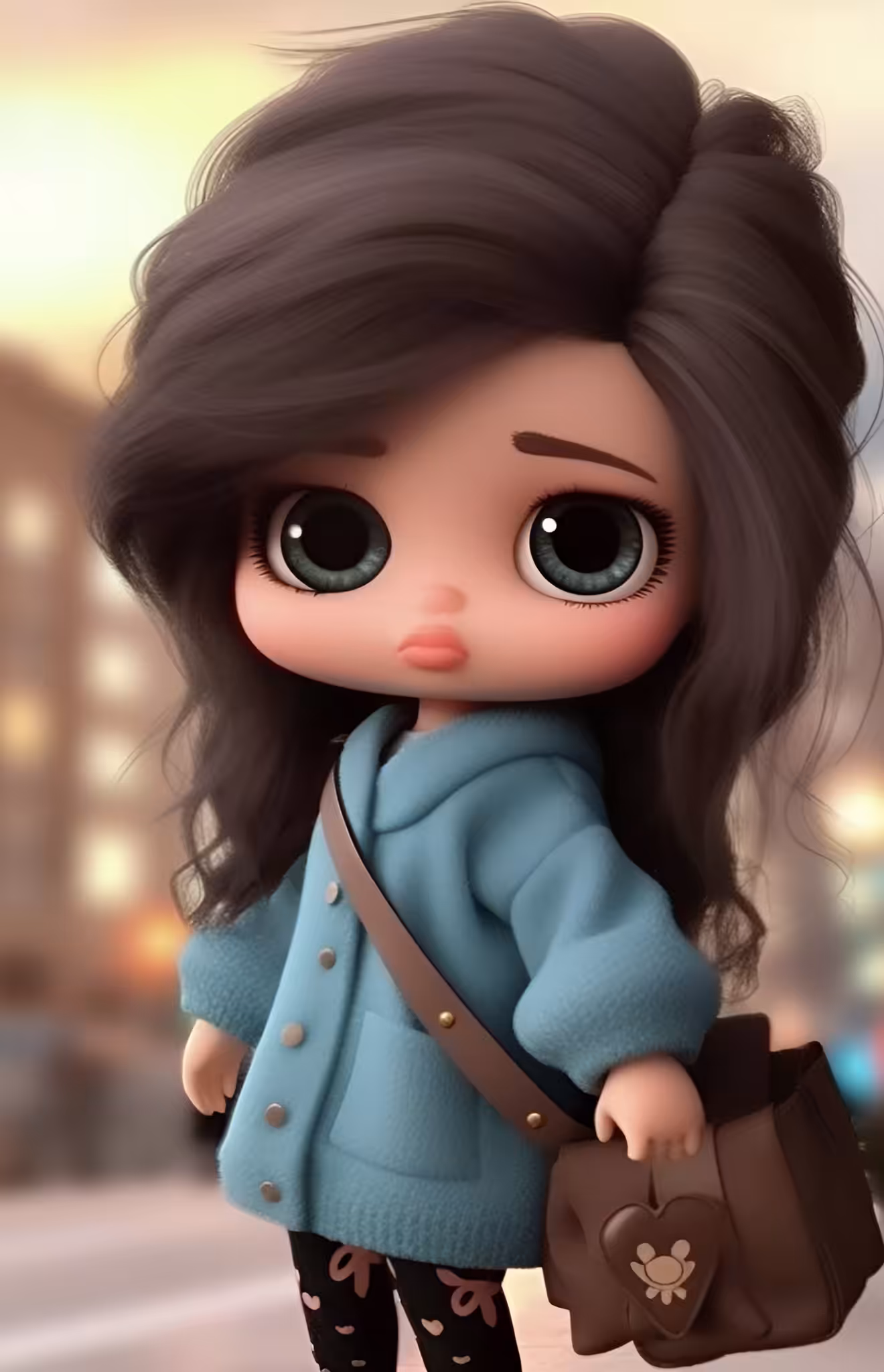 Cartoon girl #6