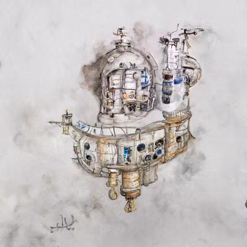 Utopian Space Castles #57