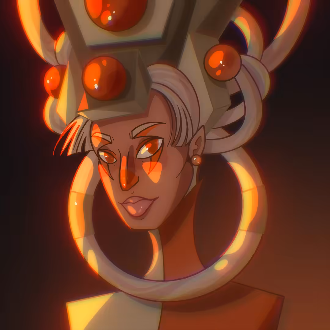 Chaos Magic Portrait - T.H.I.N.K.I.N.G.