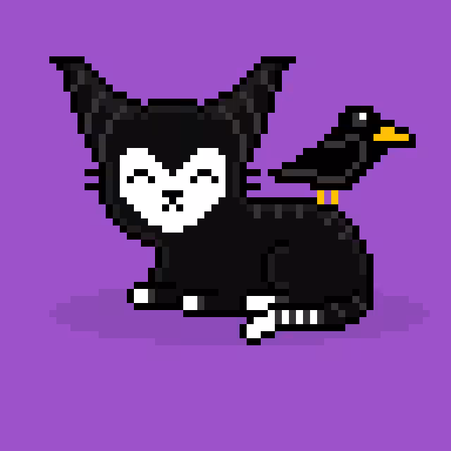 pixel kitten: Pixel Kitten #0058