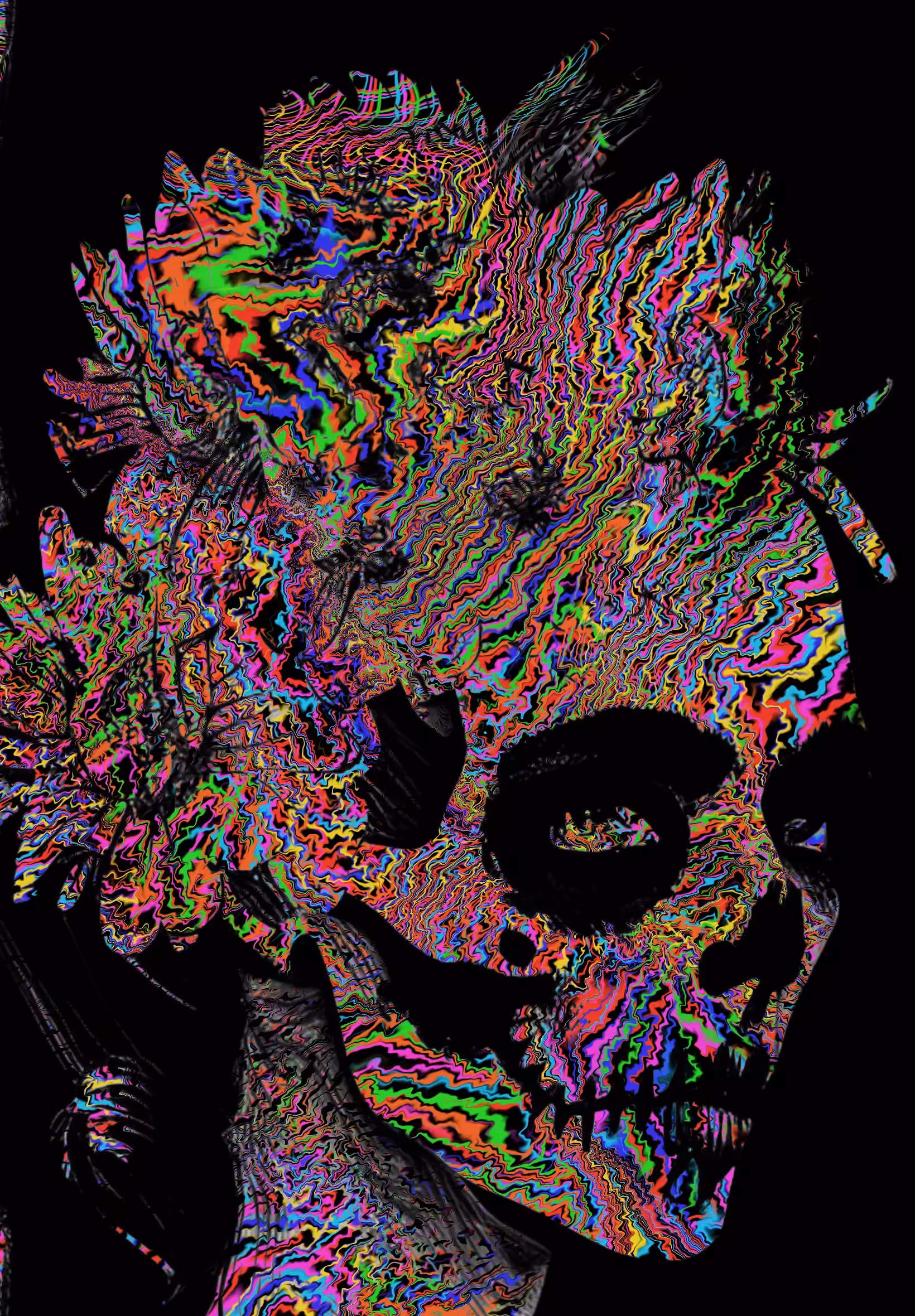 Glitch skull 