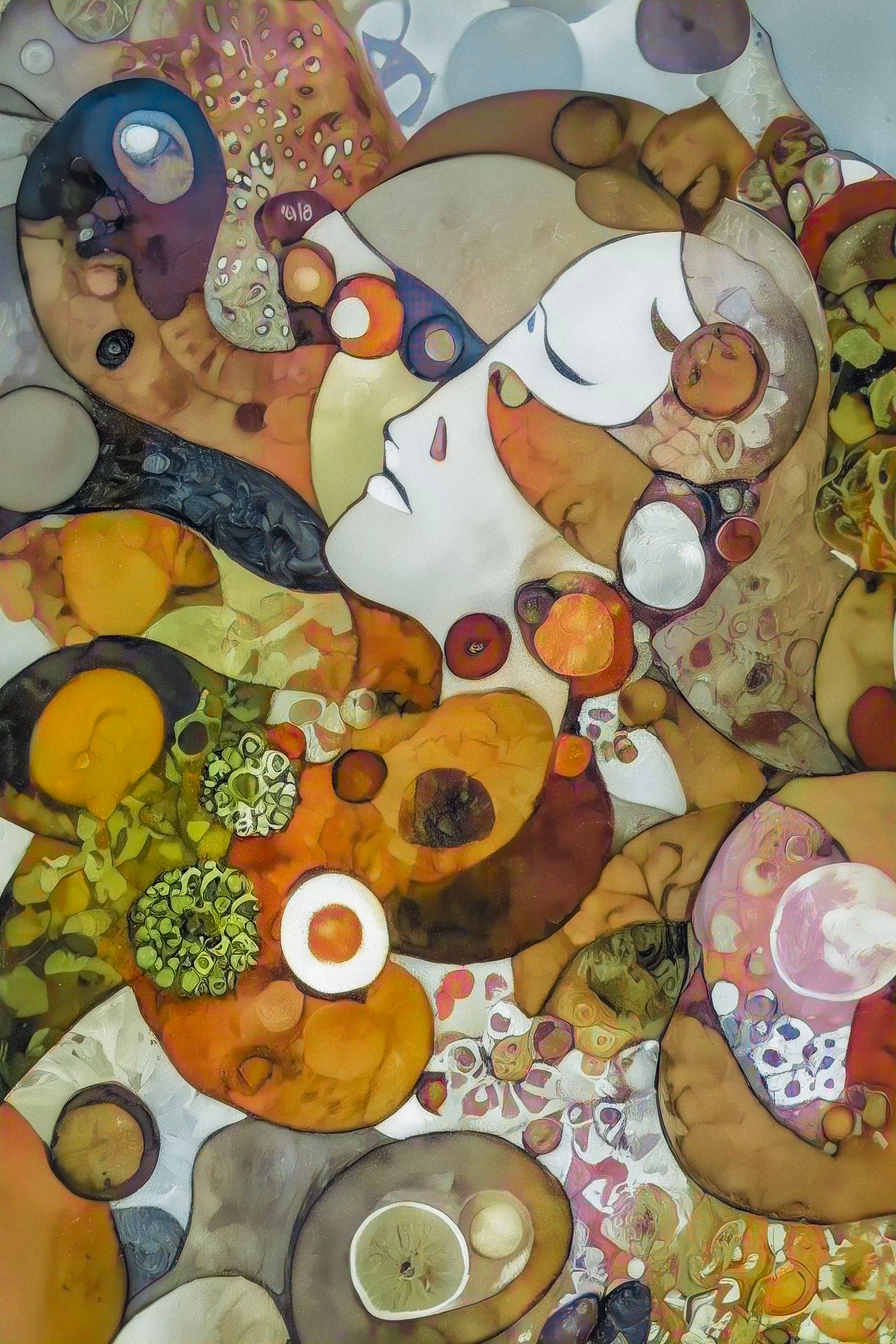 Vivid and Abstract People #2 Saturation