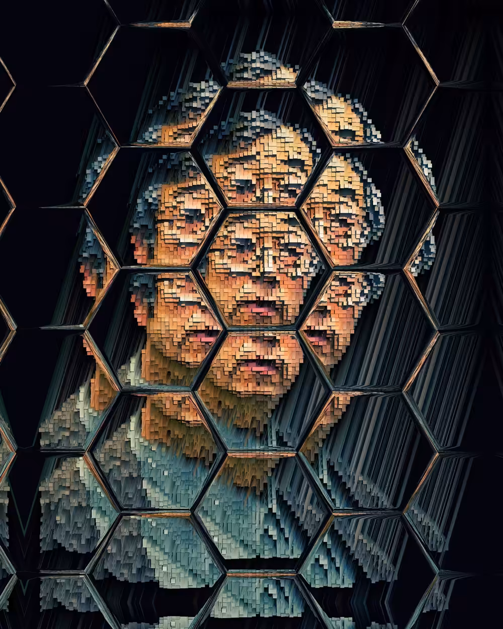 Study for a portrait of Satoshi Nakamoto