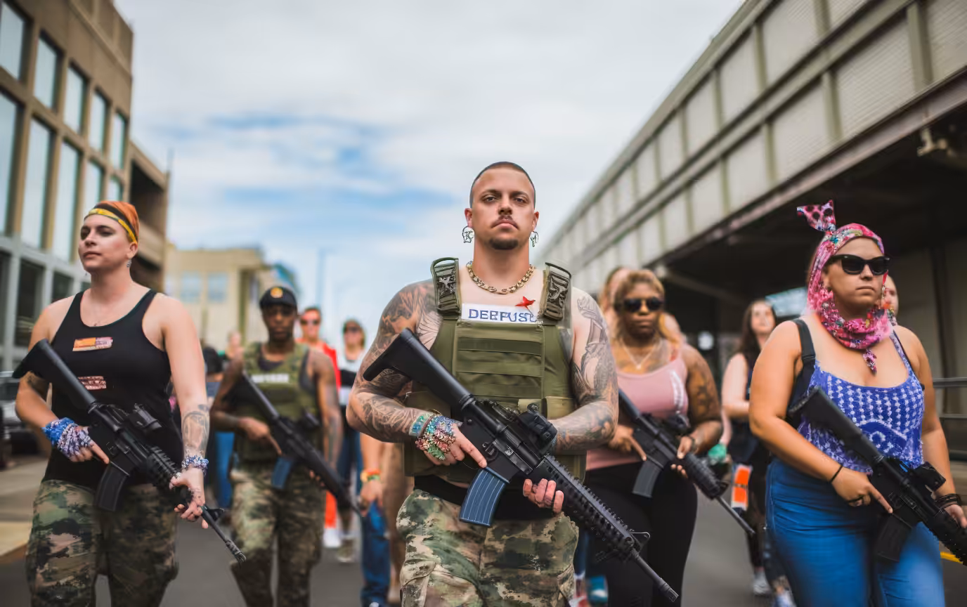 dicey transgender protestors