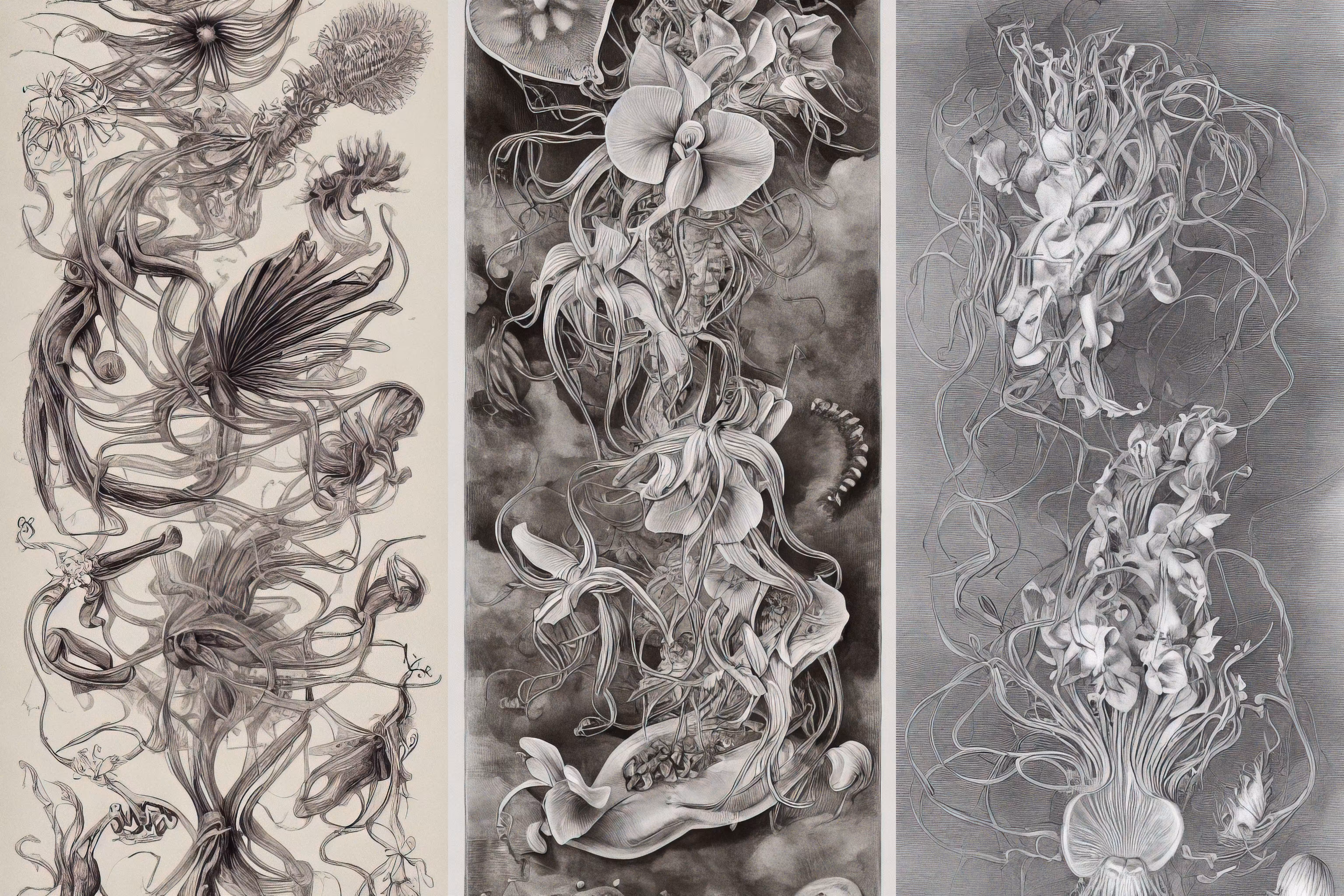 three records of suspended florescence