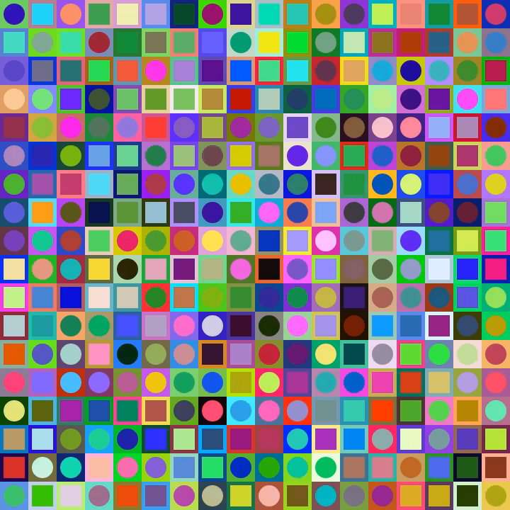 Square Dot Composition #469