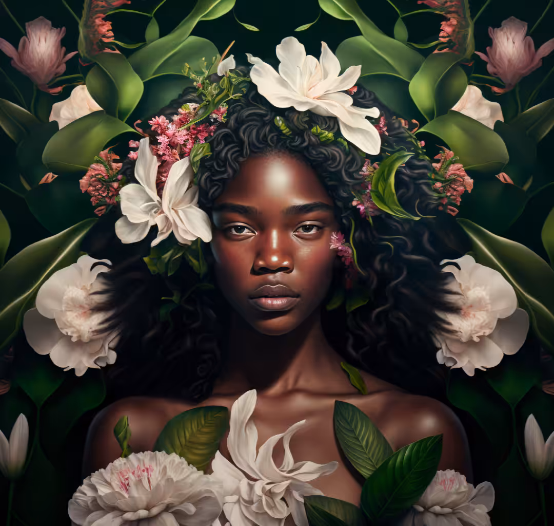 Flourish black
