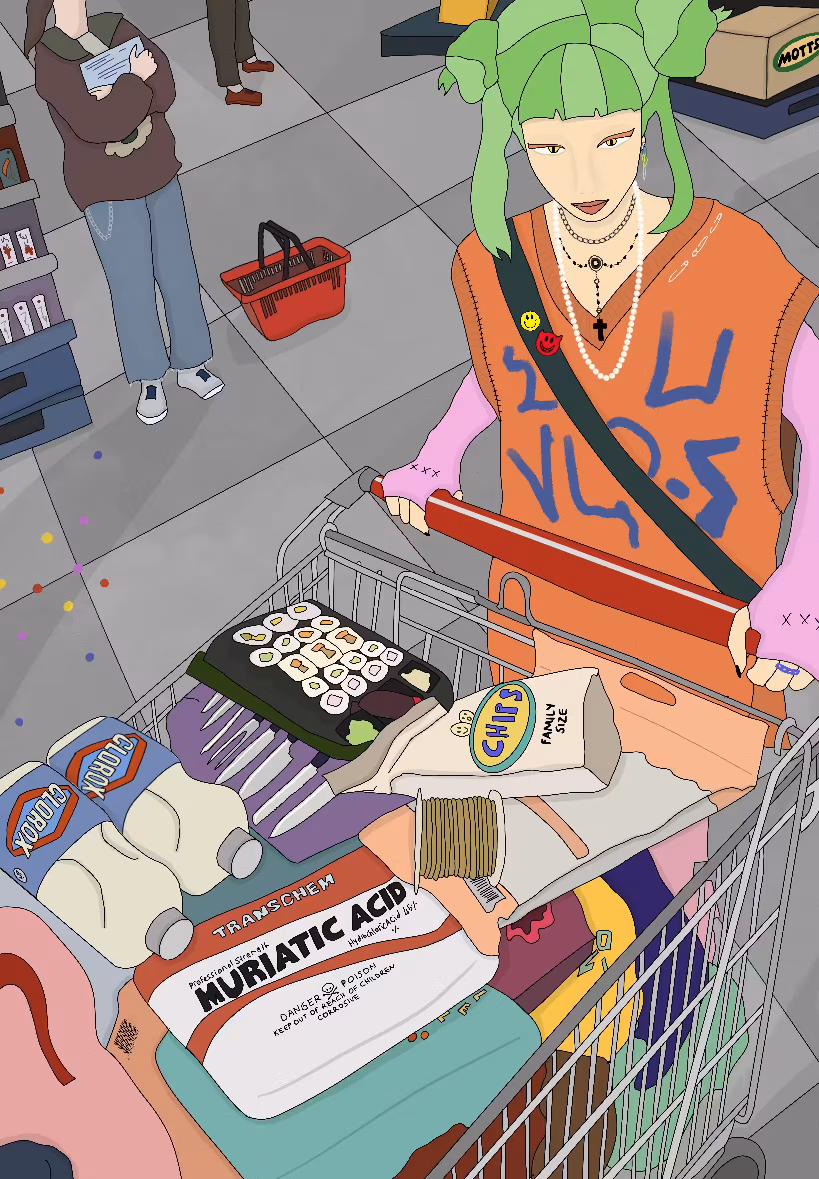 grocery shopping