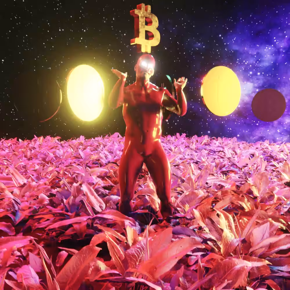 SPACE BITCOIN DANCER COLOR #002 CORAL PINK