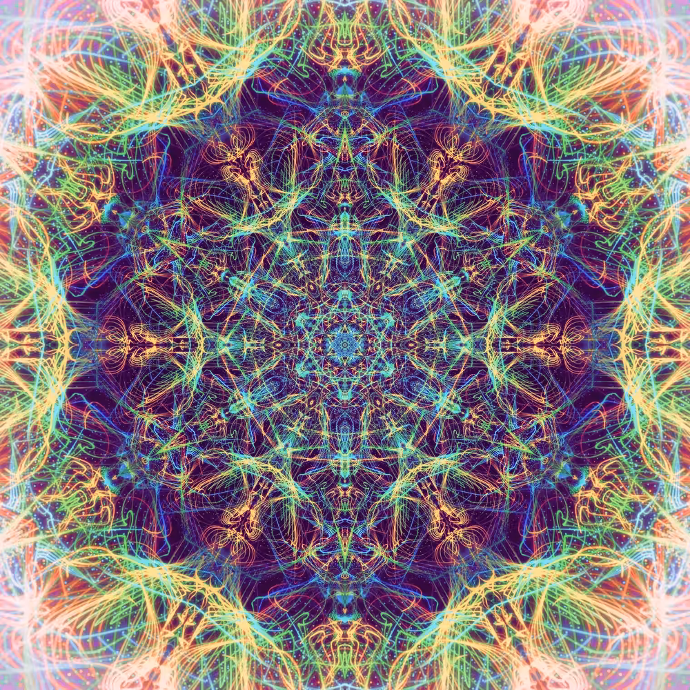 Neon Mandala II