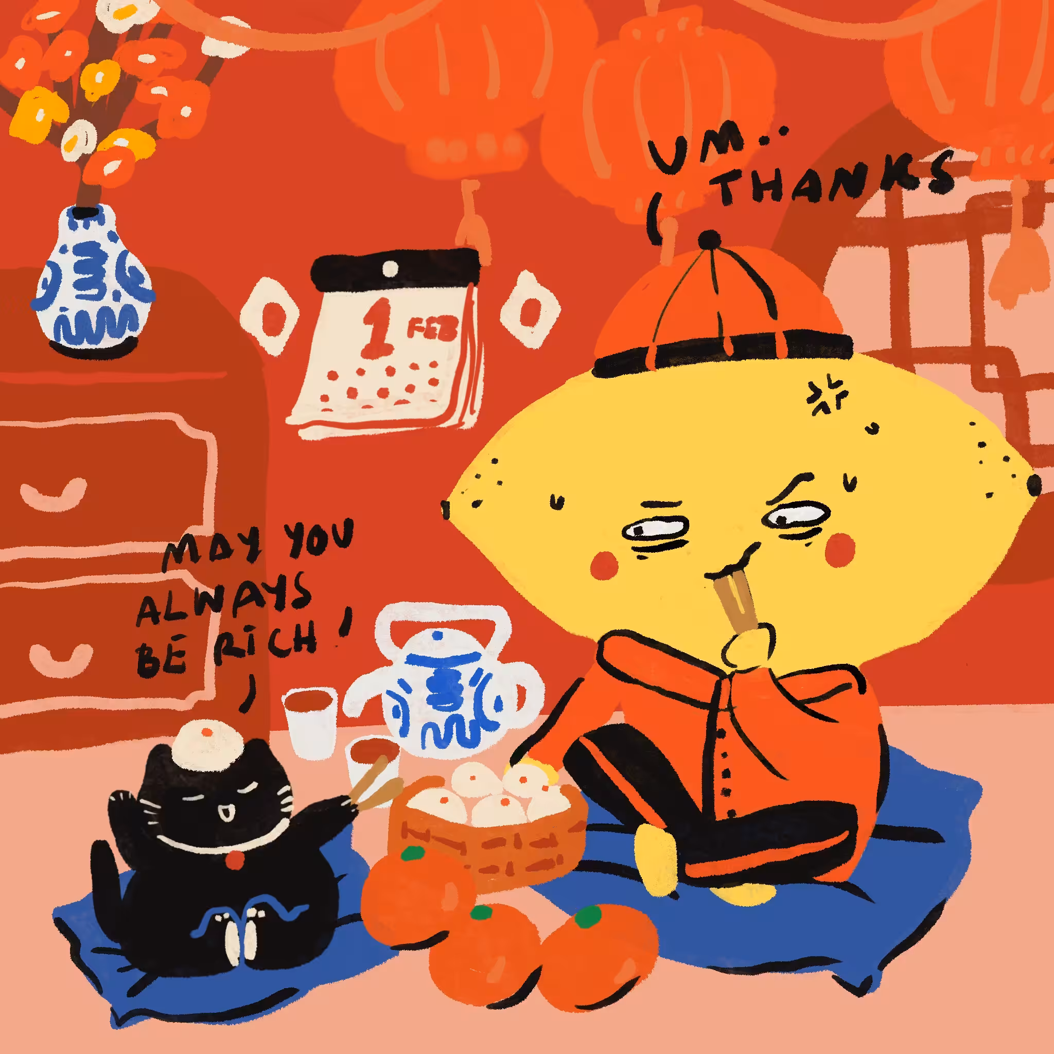 Messy Lunar New Year