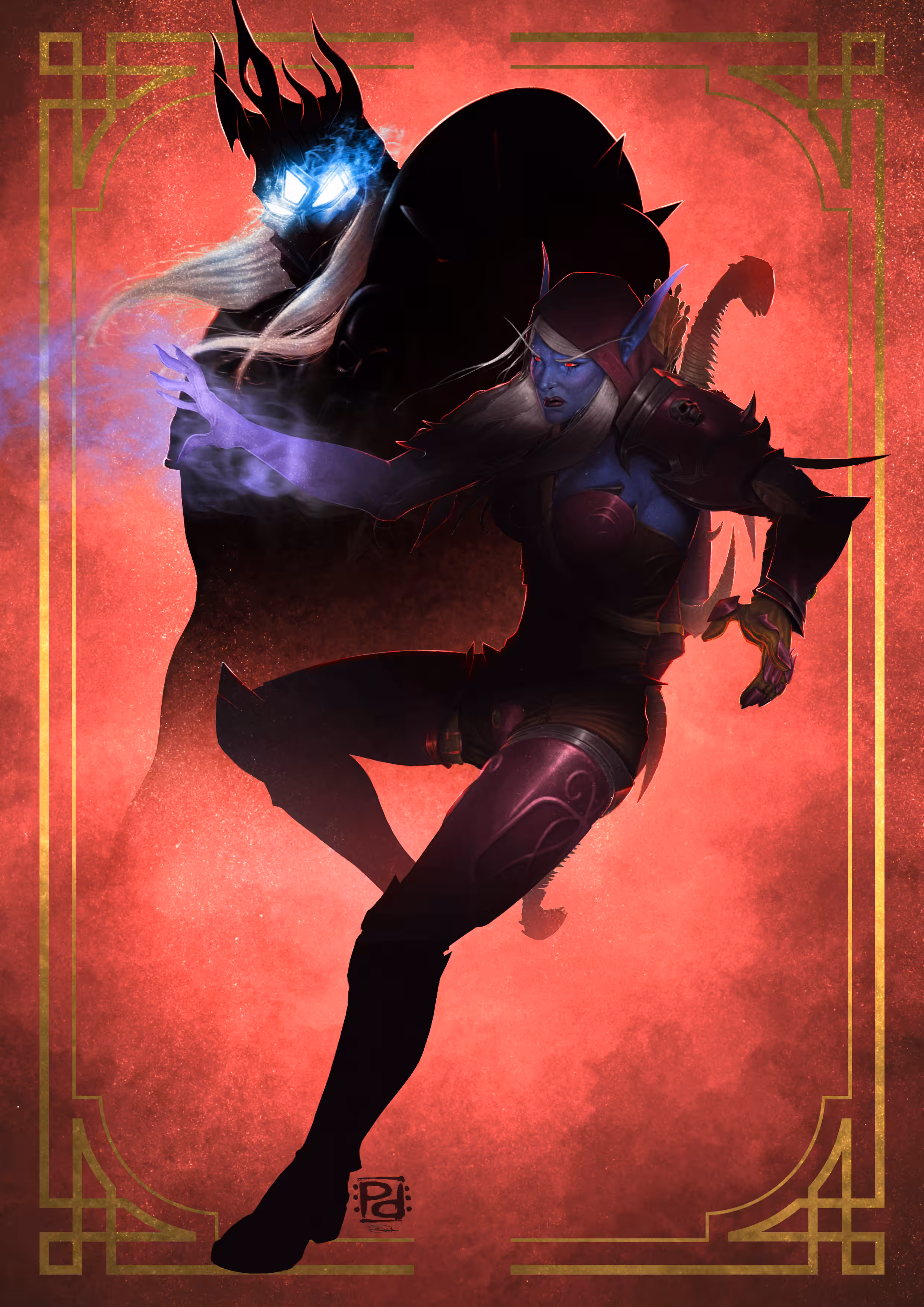 Sylvanas and Arthas
