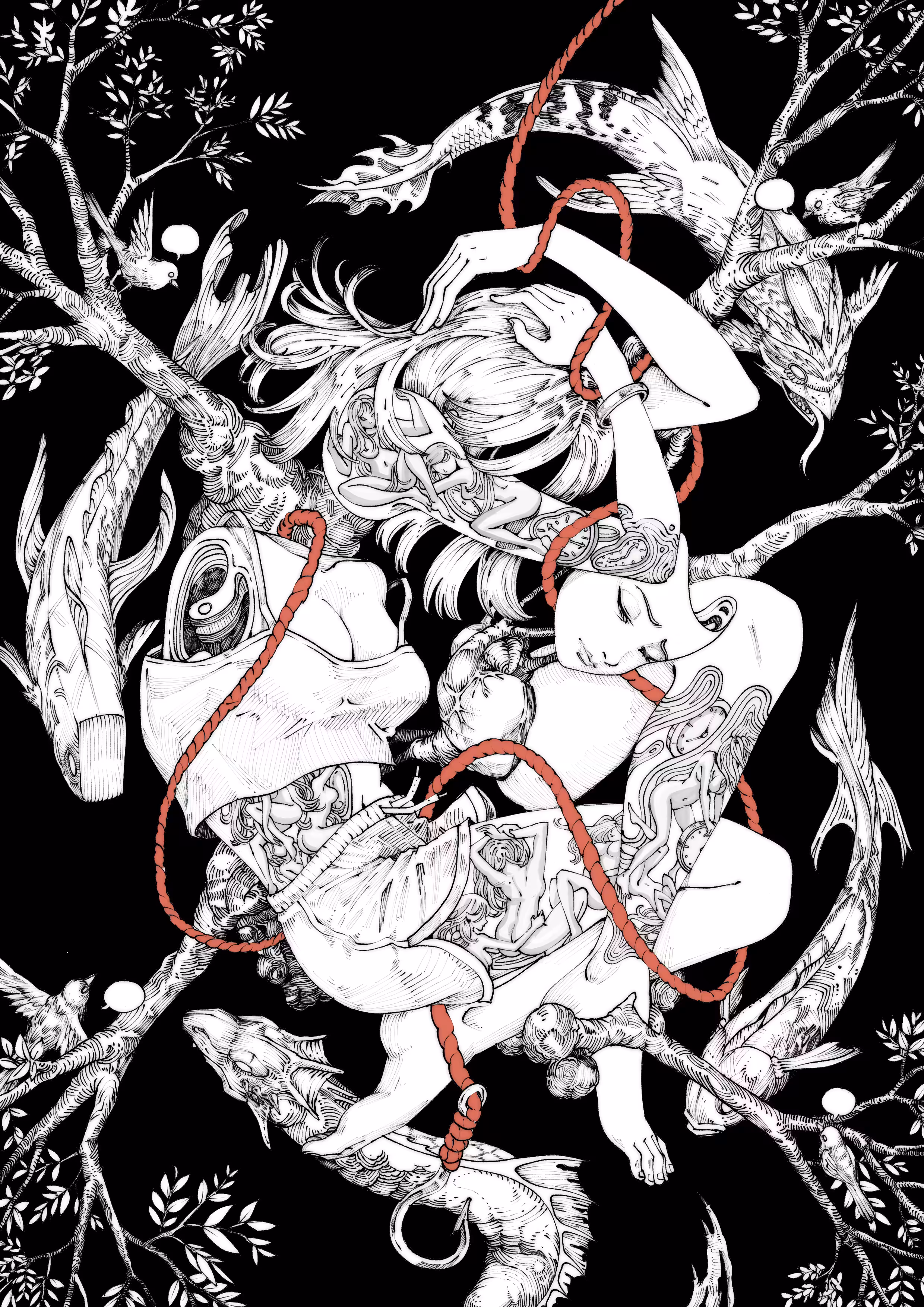 Tangled and Scattered 