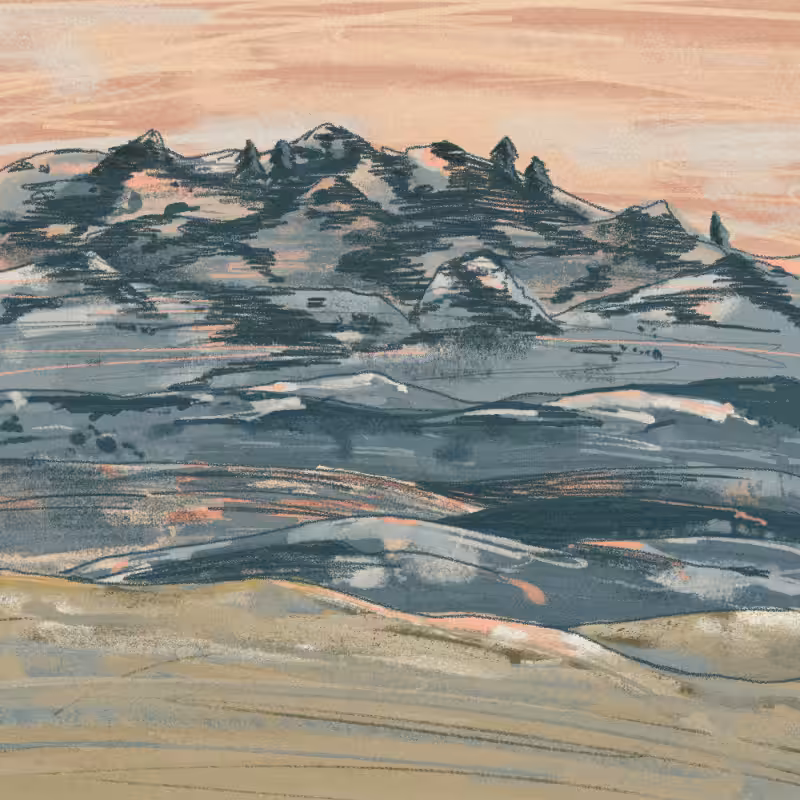 Postcard From The Mountains #38