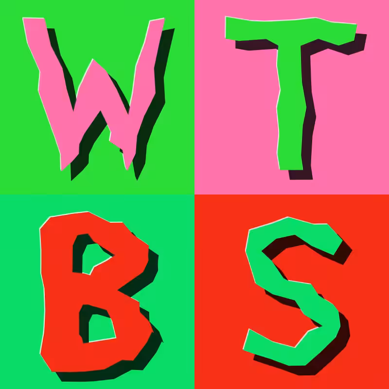 Waiting To Be Signed Logo with Wobbles #173