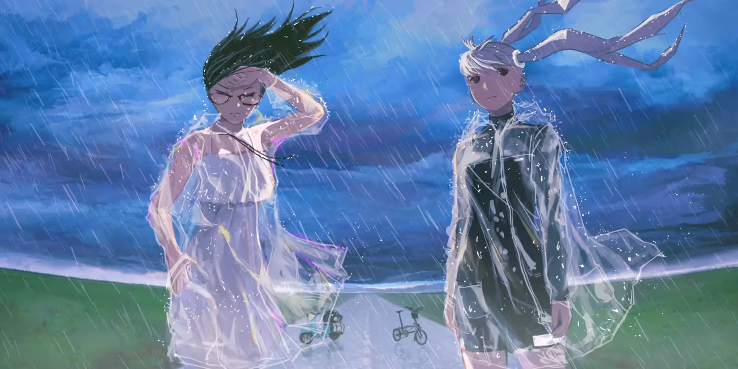 Raining at Esanuka Line | エサヌカ線