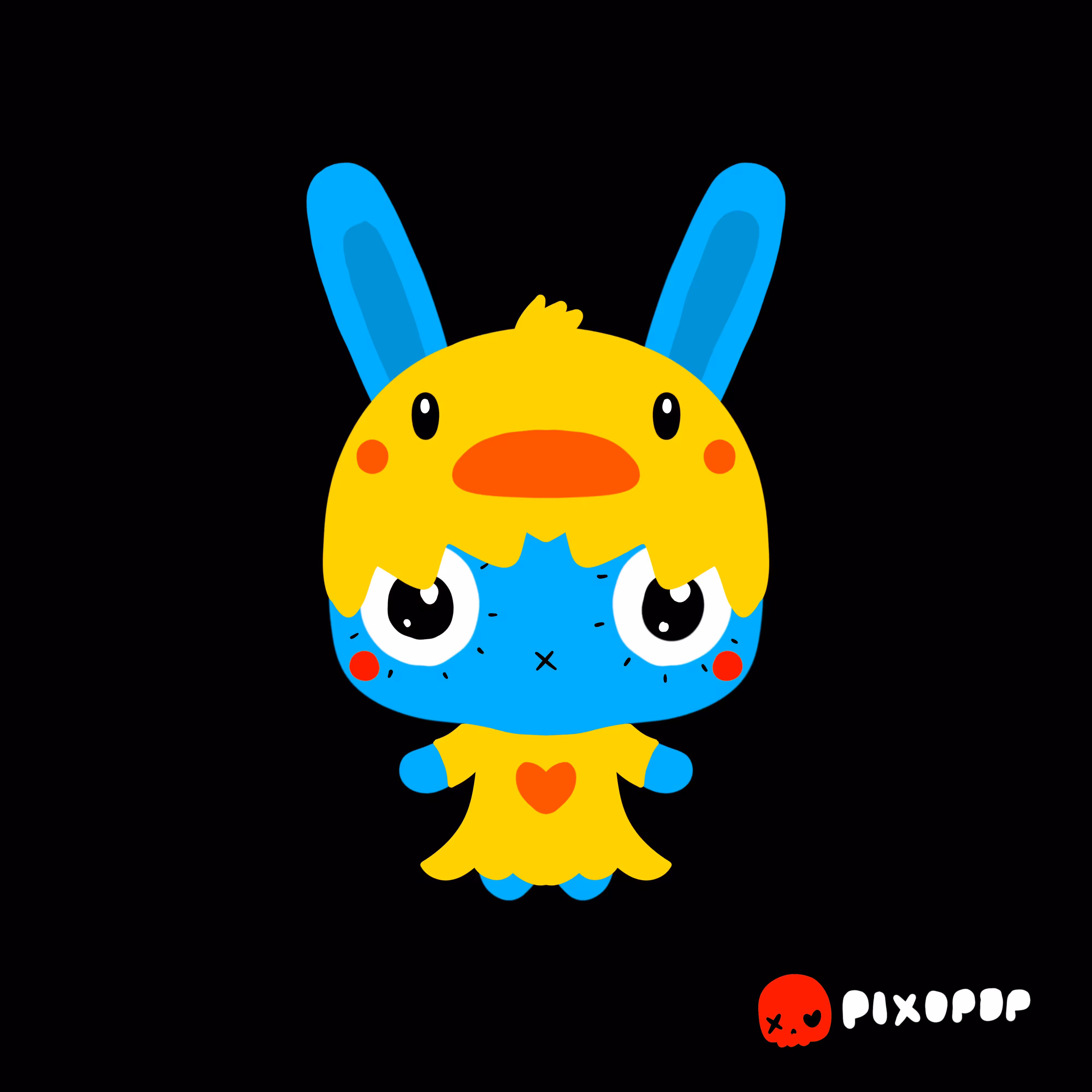 PIXOPOP CUTIES: Stitch Bunny #117
