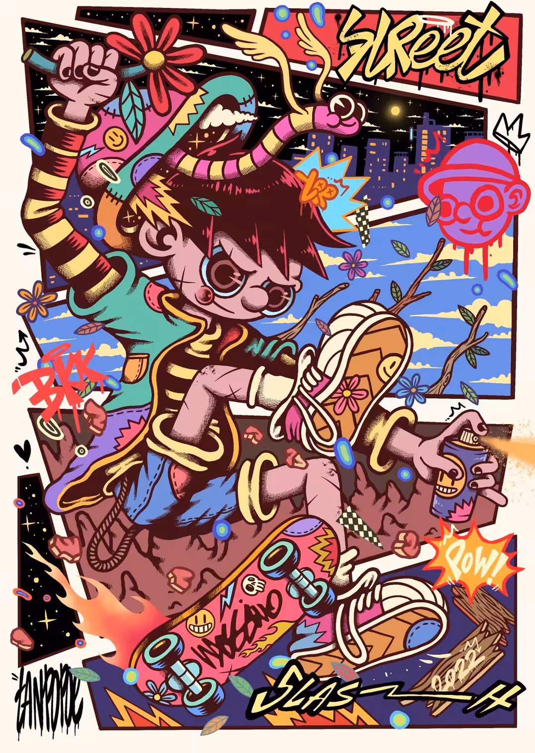 tanpopoe street fight!!