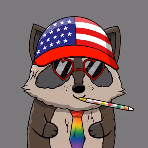 Charming Raccoons: Raccoon #185