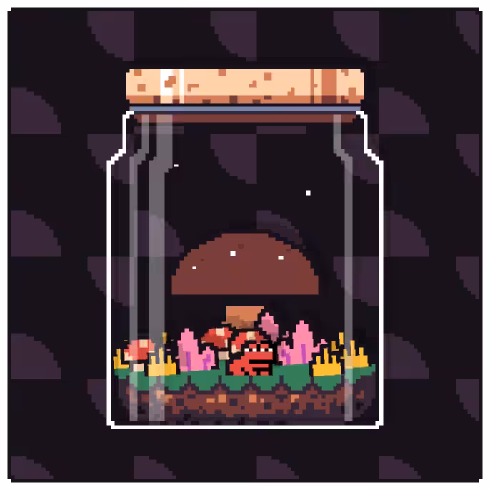 Toad Terrarium #135