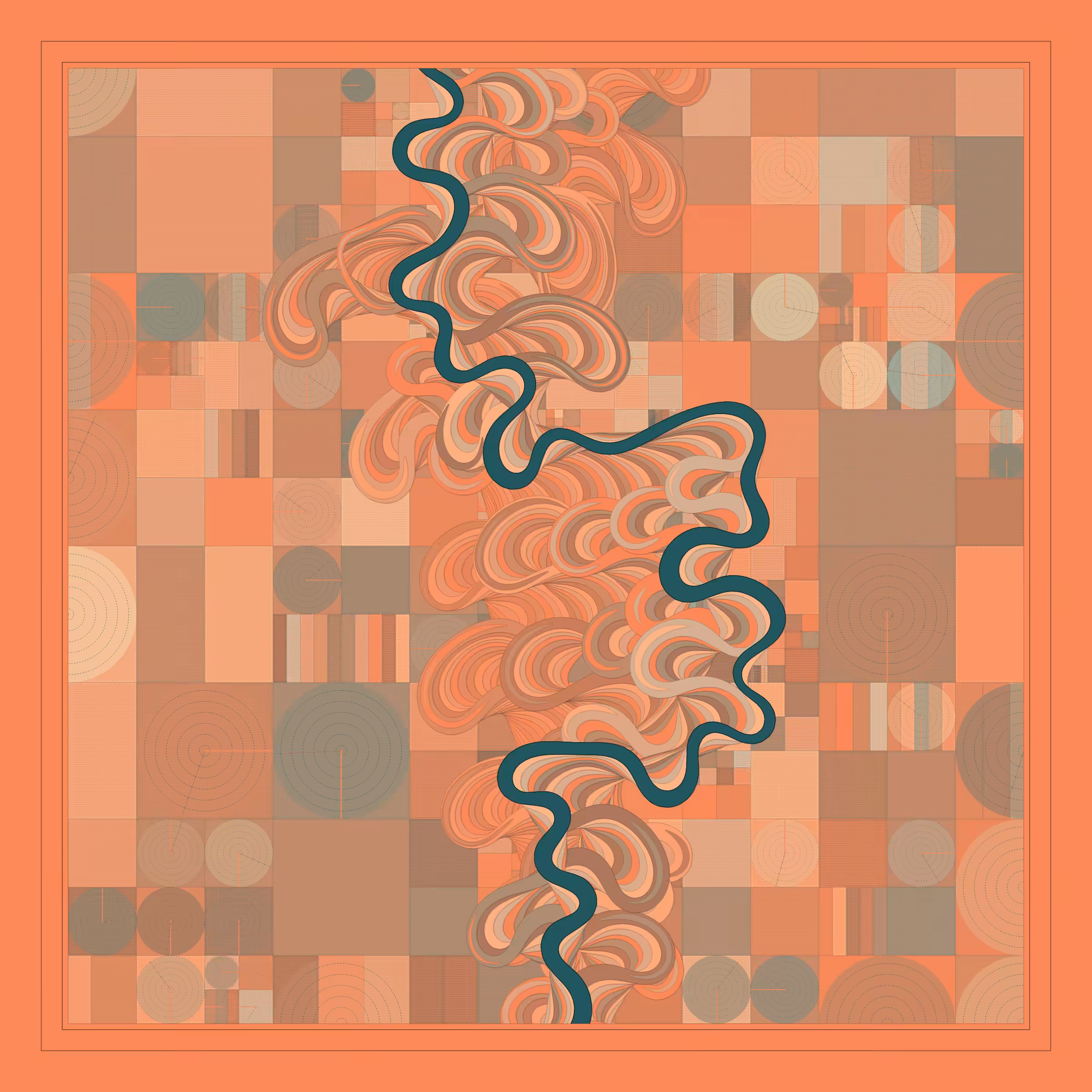 Ancient Courses of Fictional Rivers #808