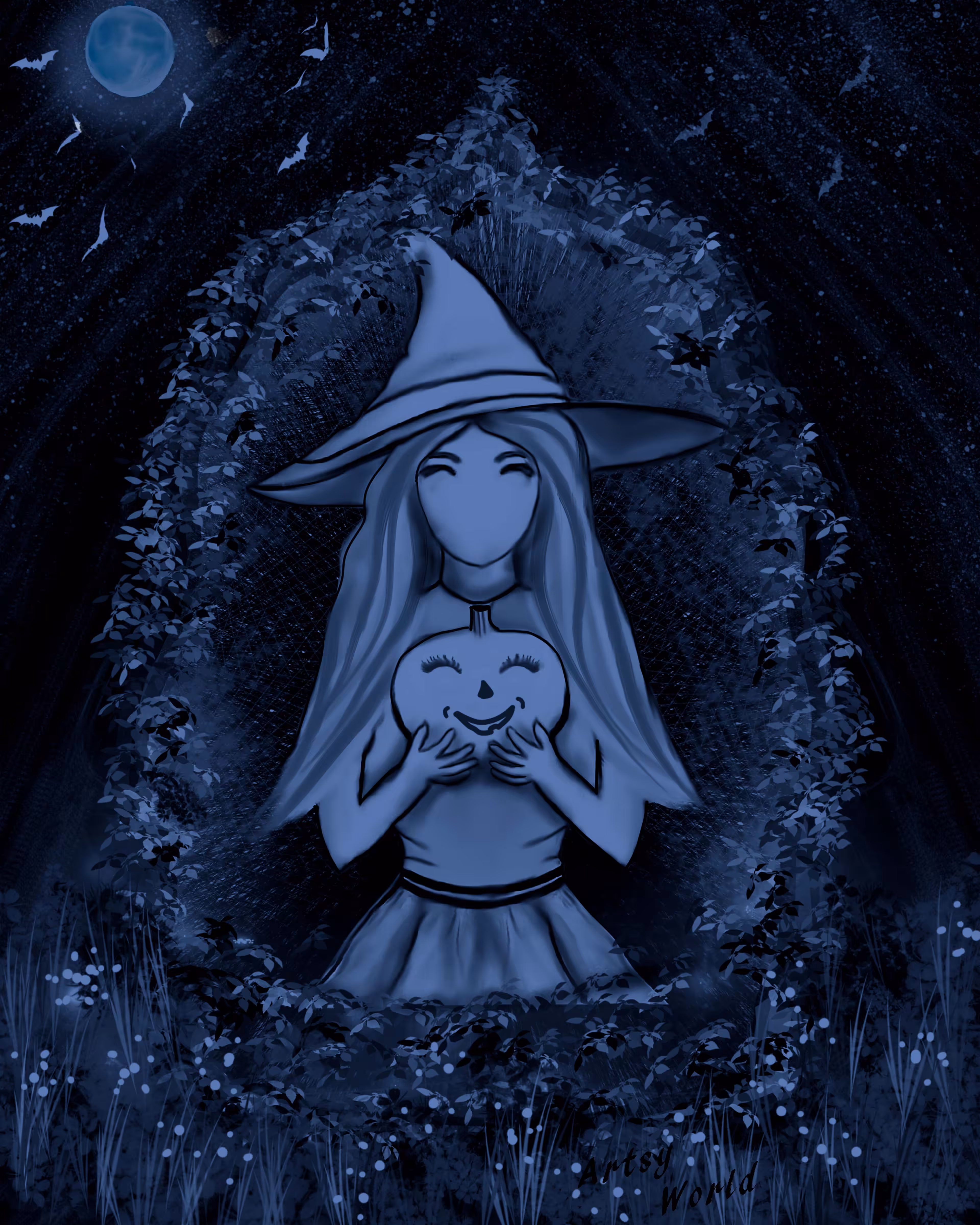 "Moonlit Offering"