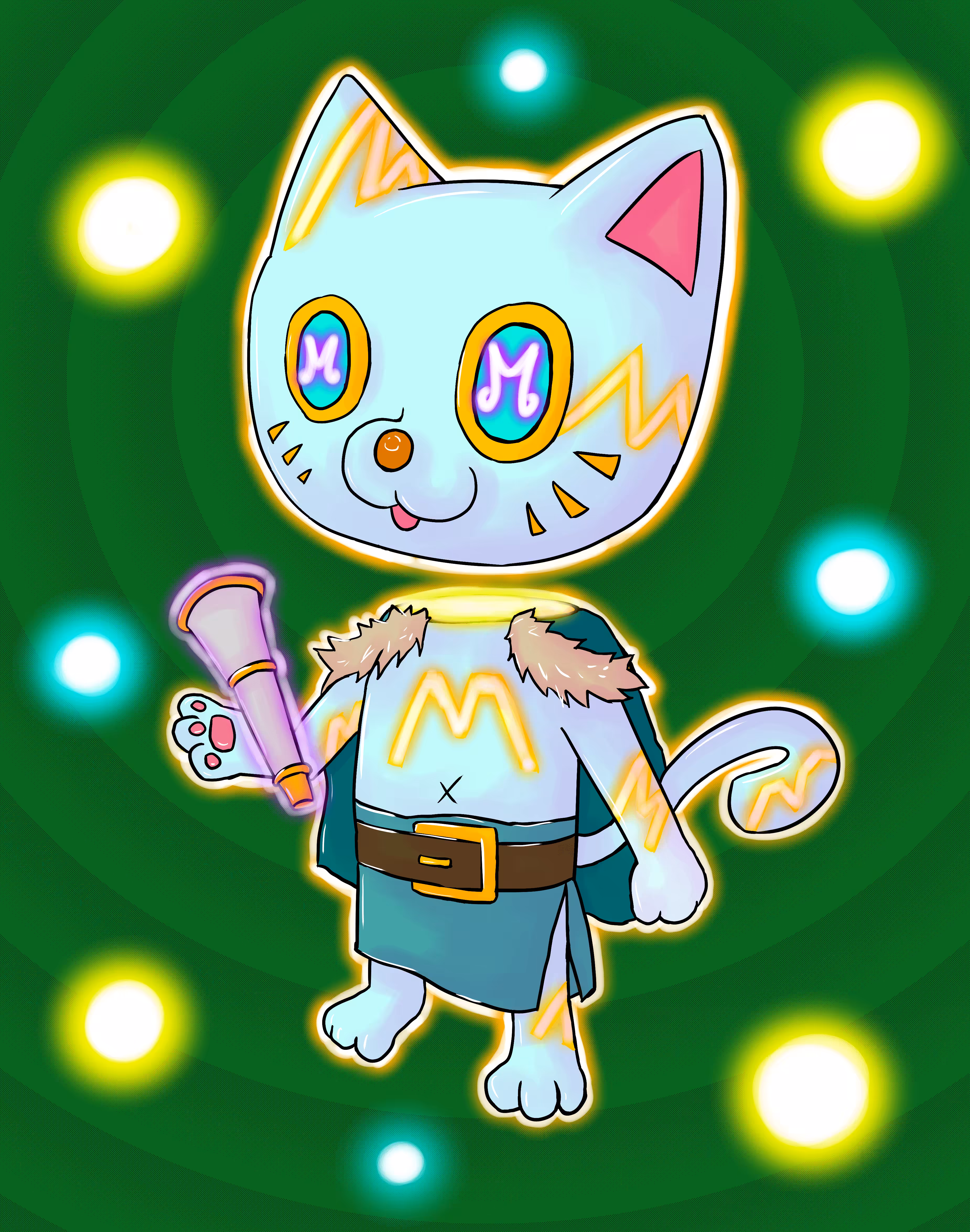 Cyber cat Mimir