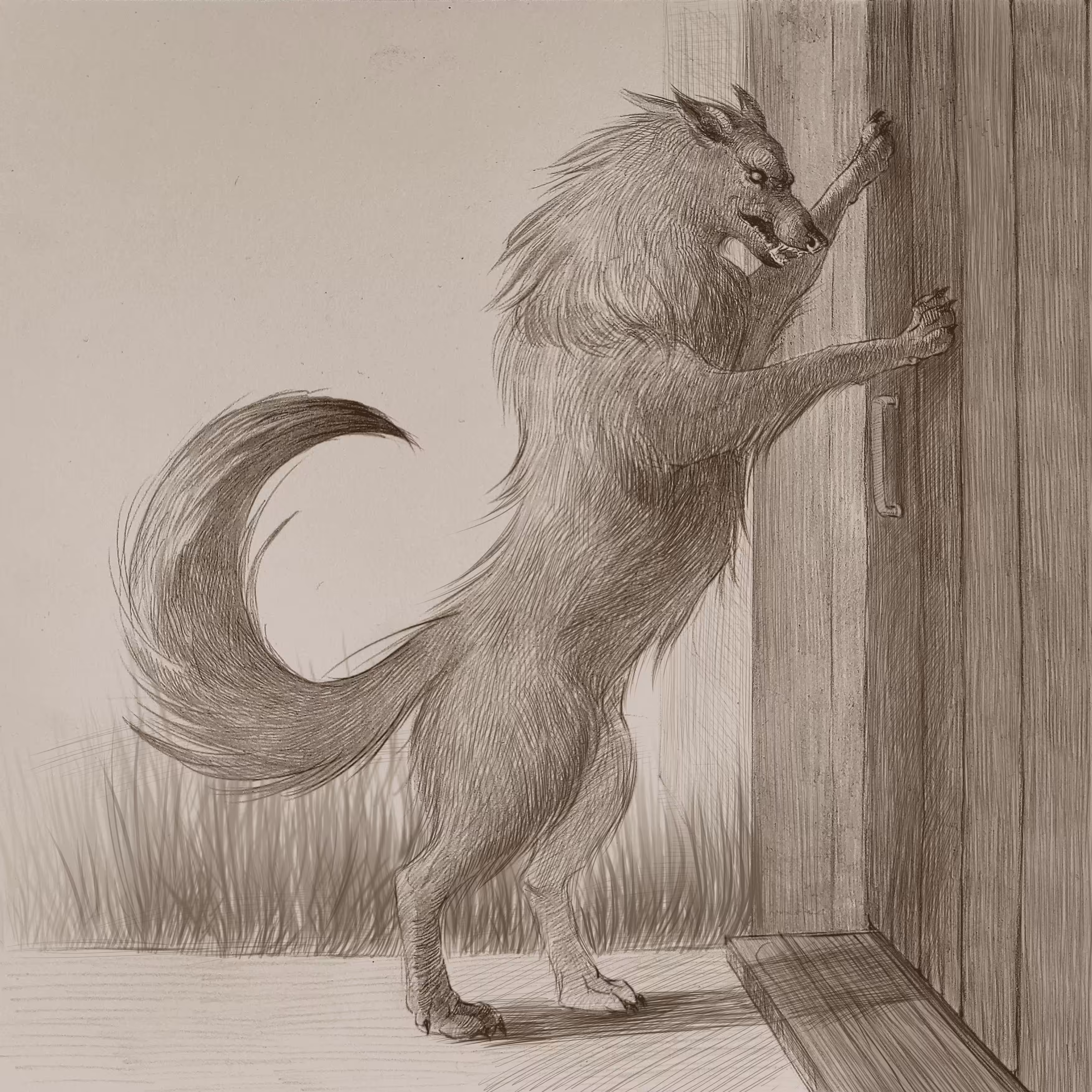 The sly wolf