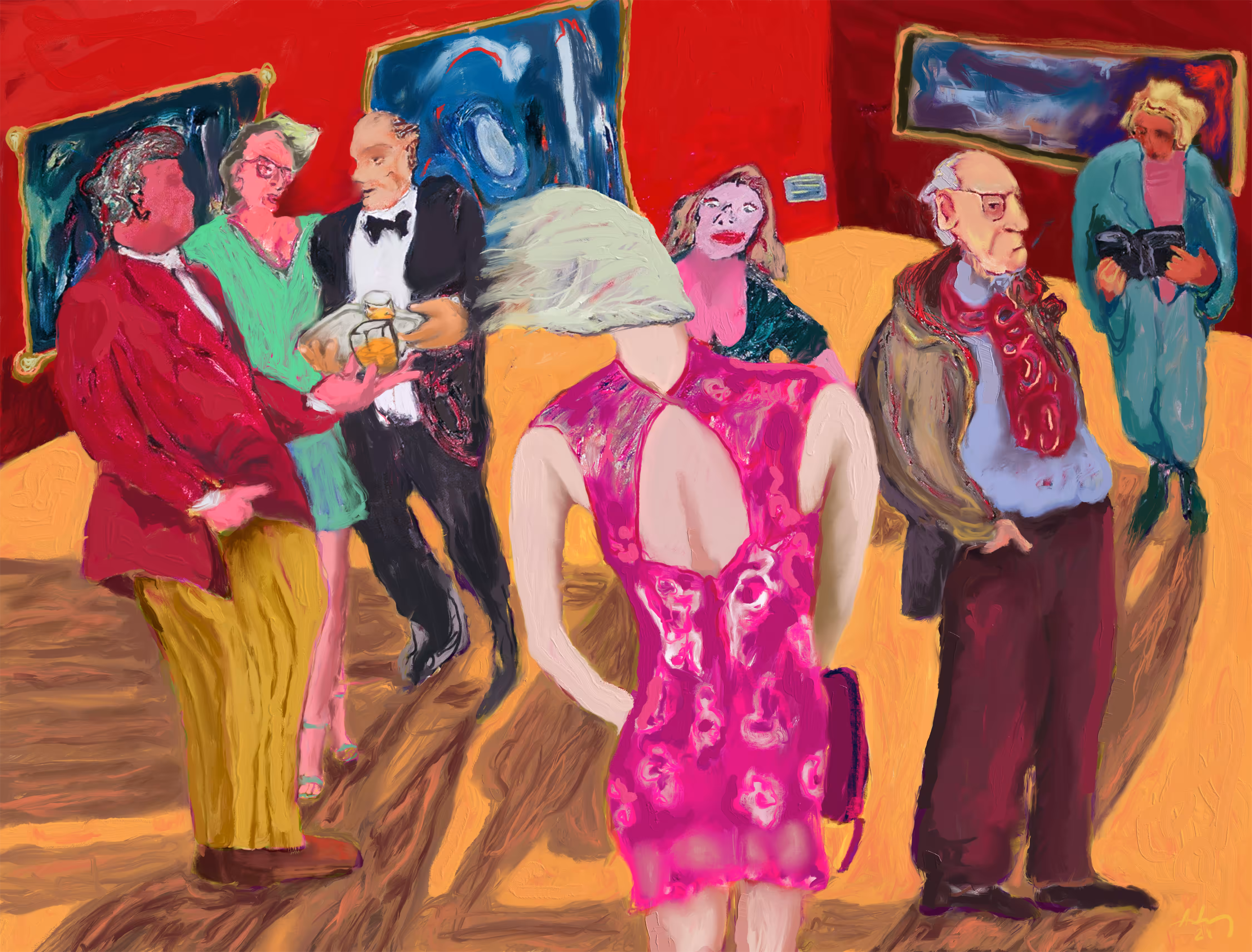 The vernissage - or the ancient celebration of art