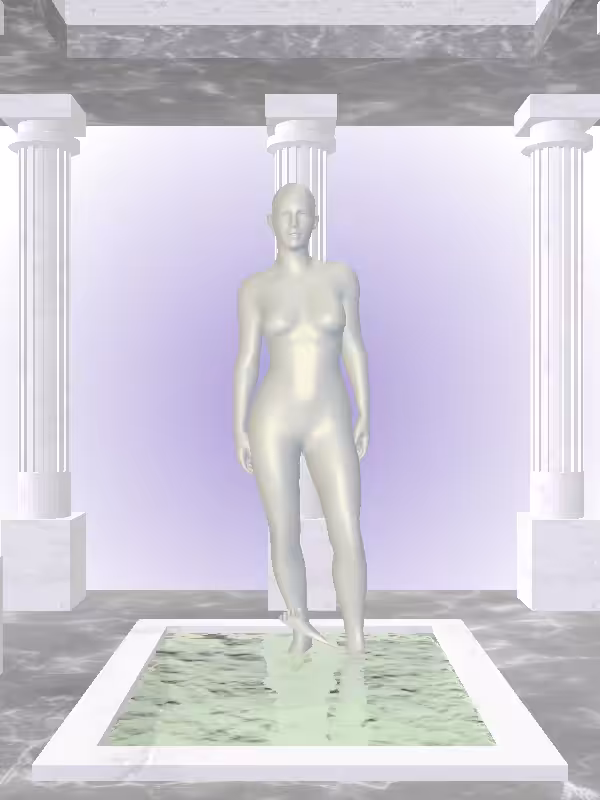 HeavenComputer: The Loser Mossy Champagne Woman #3139
