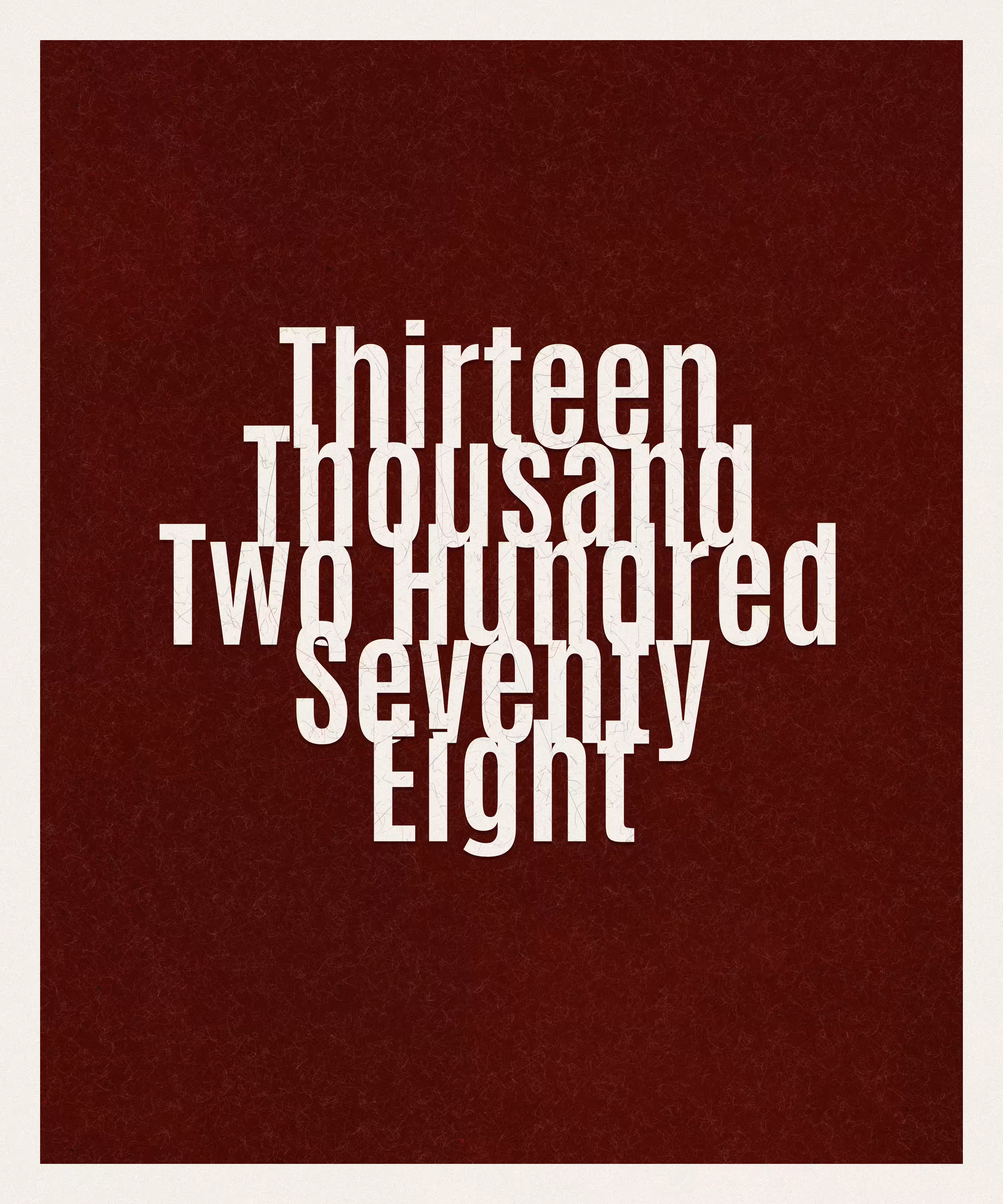 Count #13278