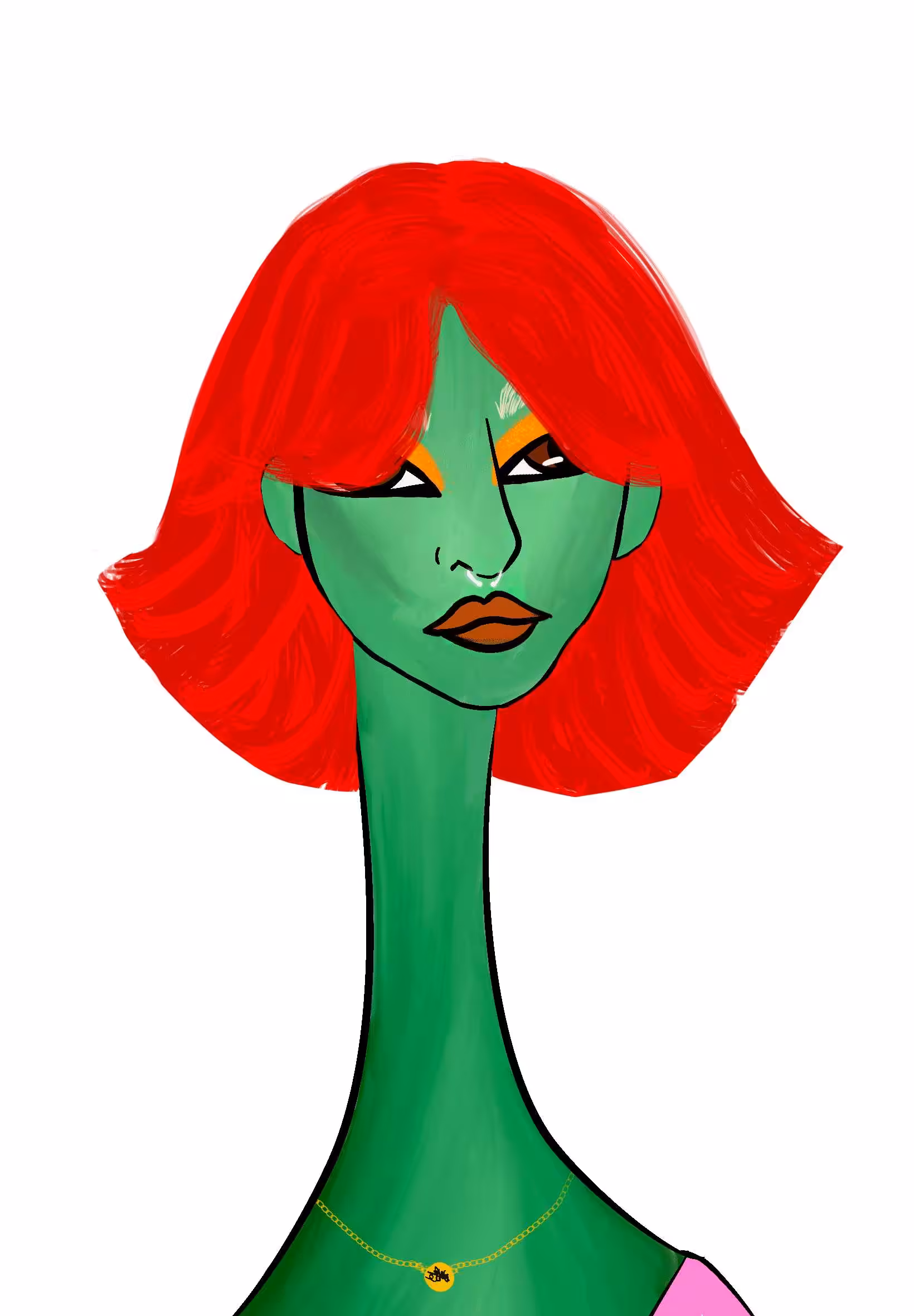 Long Neckie Ladies: Long Neckie Lady #417