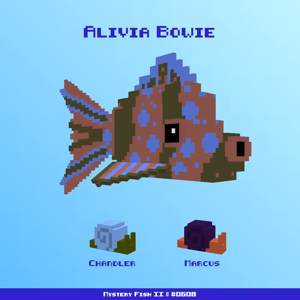 Alivia Bowie :: Mystery Fish 0608/1000