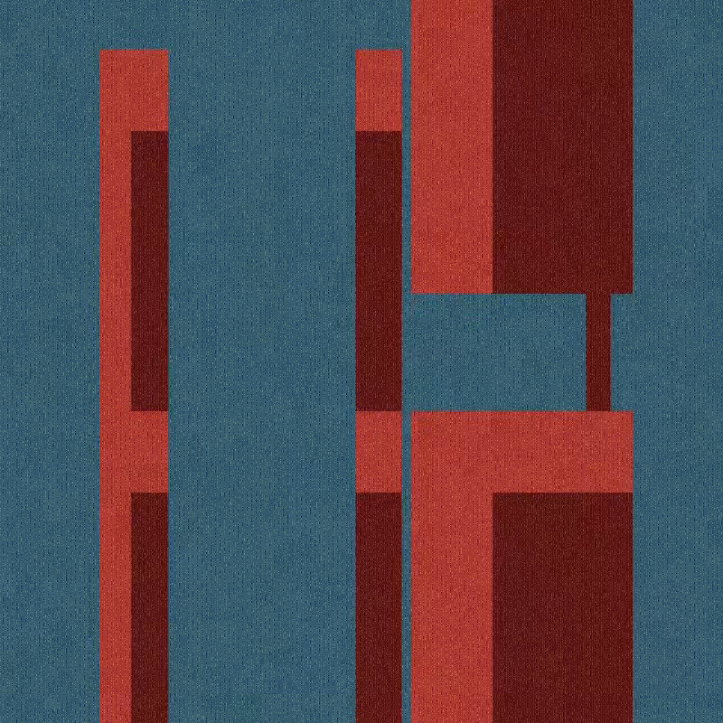 Rectangular Abstract Painting #81