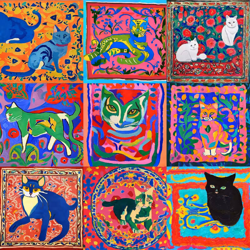99 Patchworks of 9 Lives #11