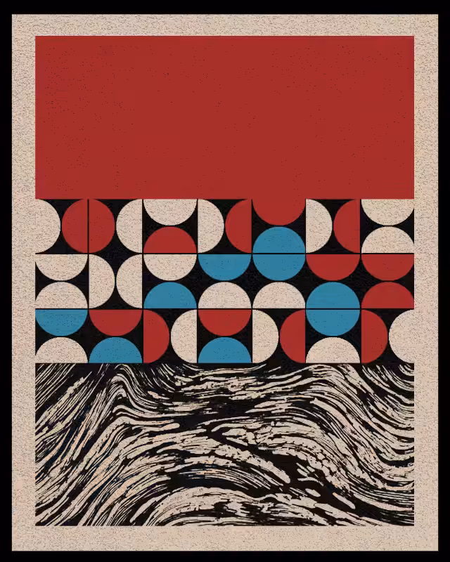Bauhaus art #red #38