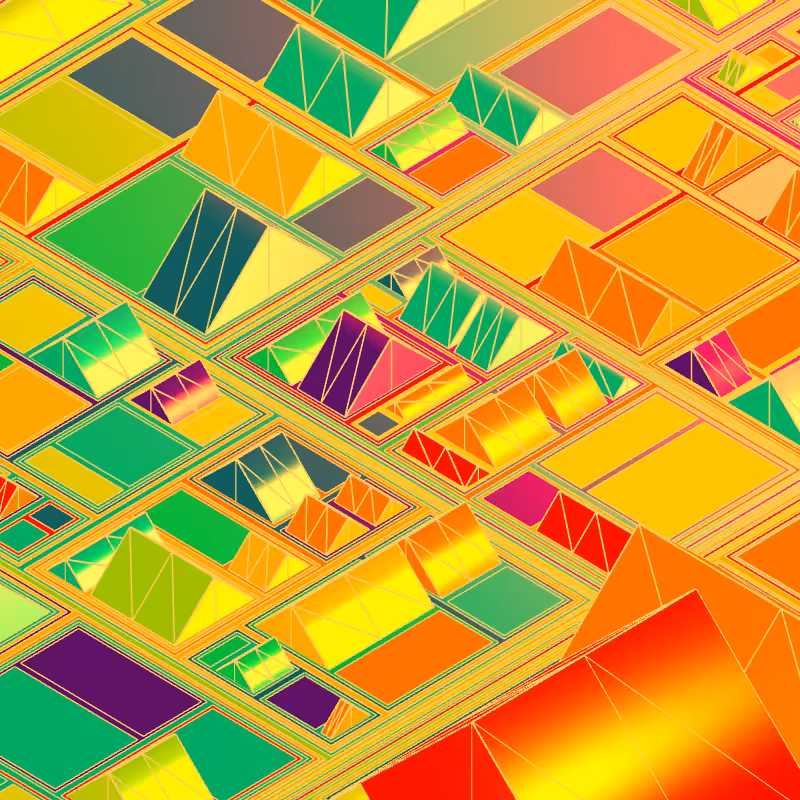 Geometric city #57