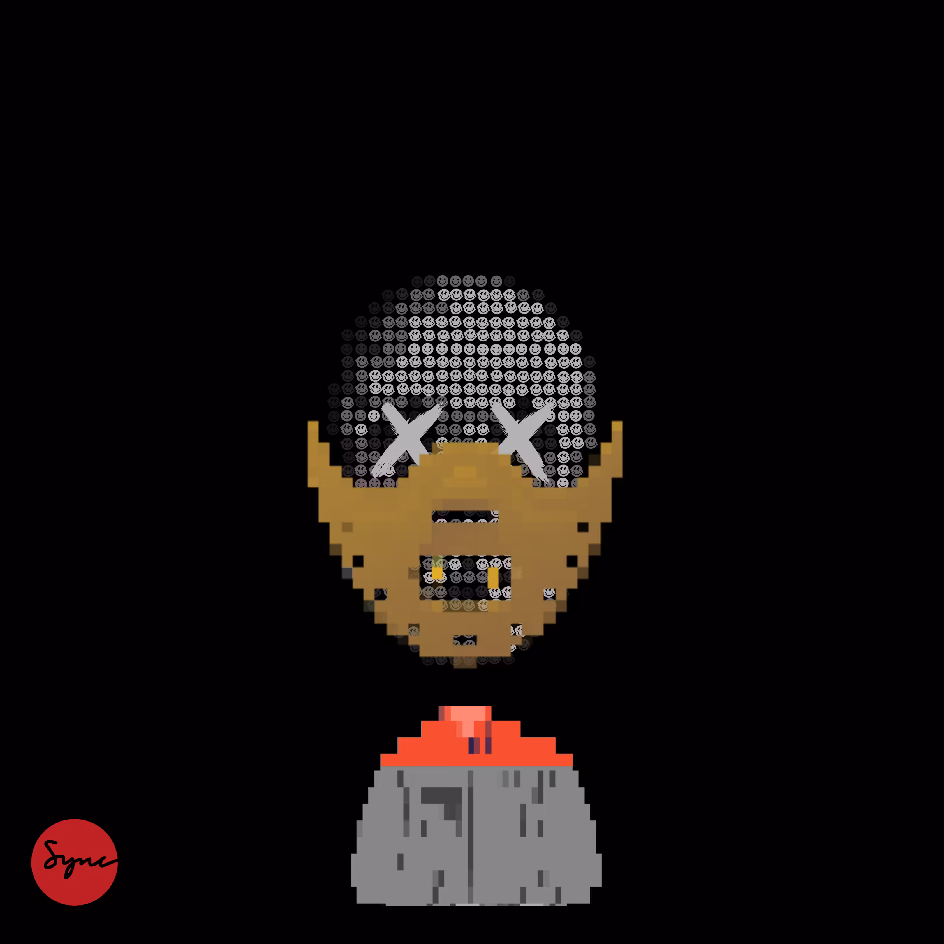 Hannibal Lecter Smiley Skull