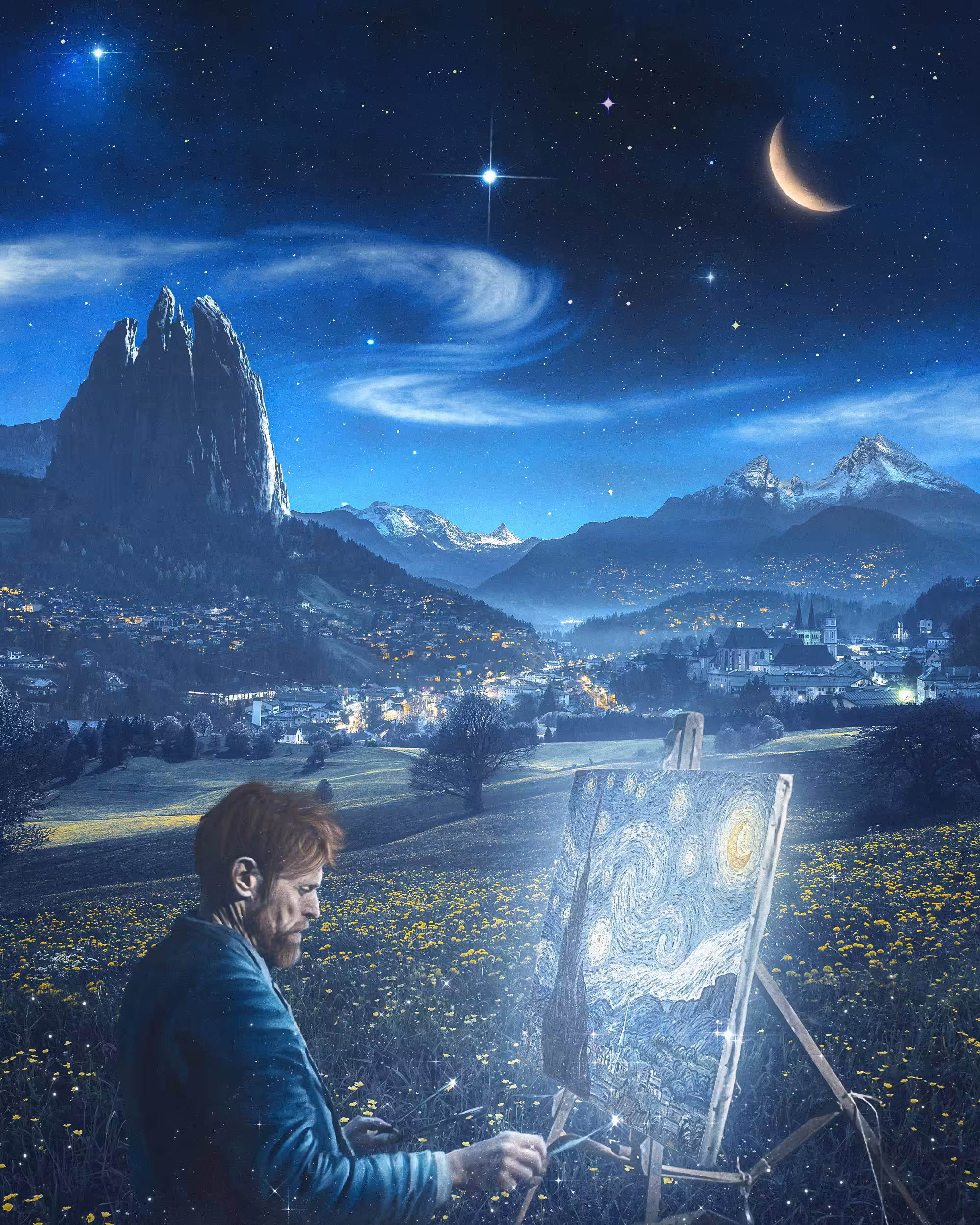 Paint me in dreams
